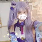 Chengzimiaoj cosplay Keqing – Genshin Impact (15)